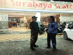 Jaga Stabilitas Keamanan Lingkungan, Piket Koramil 03/Serengan Patroli Malam