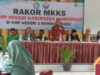 Rapat Koordinasi MKKS SMP Negeri Kabupaten Lamongan di SMP Negeri 1 Kembangbahu