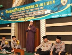 Berlangsung Khidmat; Polresta Banyuwangi Gelar Peringatan Isra Miraj 1446 H