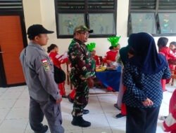 Babinsa dan Linmas Joyotakan Patroli di Wilayah