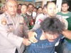 Polisi Amankan Pencuri Handphone Babak Belur Dihajar Warga Driyorejo