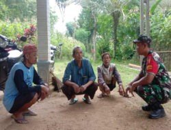 Babinsa Bodag Hadir di Tengah Warga, Eratkan Kebersamaan Lewat Komsos