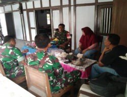 Tugas Rutin, Babinsa Lakukan Komsos denga Warga Binaan