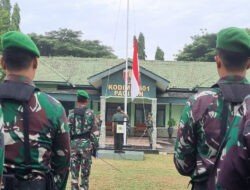 Pupuk Jiwa Patriotisme, Kodim 0801/Pacitan Gelar Upacara Bendera