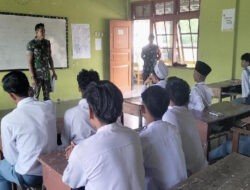 Tumbuhkan Jiwa Patriotisme, Babinsa Koramil 0801/03 Arjosari Beri Wasbang