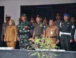 Dandim Ponorogo Hadiri Apel Gelar Pasukan Serentak Operasi Kepolisian Kewilayahan Keselamatan Semeru 2025