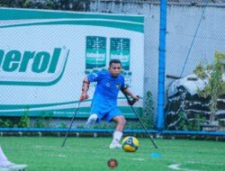 Sirilus Siko, Kurir JNE Skuad Timnas Sepak Bola Amputasi Indonesia