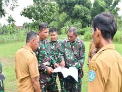Dandim Ponorogo Tinjau Lokasi Rencana Pembangunan Dapur Sehat SPPG
