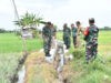 Percepatan LTT, Dandim Ponorogo Tinjau Sasaran Pembangunan Fasilitas Irigasi Tersier di Beberapa Lokasi