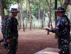Tingkatkan Kemampuan, Kodim 0801/Pacitan Gelar UTP Intel