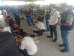 Menjelang Ramadhan Satgas Pangan Polres Pelabuhan Tanjungperak Sidak Pasar Tradisional