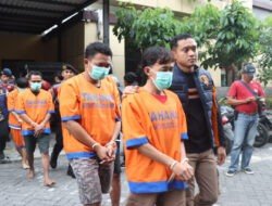 Polresta Sidoarjo Berhasil Ungkap Dua Gudang Pengoplosan LPG, 5 Tersangka Diamankan