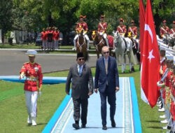 Polsatwa Korsabhara Baharkam Polri Sukses Dukung Kunjungan Kenegaraan Presiden Turki ke Istana Bogor