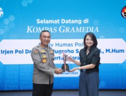 Media Visit ke Kompas Gramedia, Kadivhumas Perkuat Sinergitas