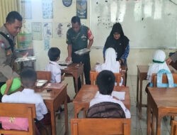 Tanpa Lelah, Babinsa Purwosari Terus Mengawal Program Makan Bergizi Gratis dari Pemerintah