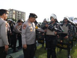 Polda Jatim Siapkan 706 Personel Jelang Pelantikan Kepala Daerah