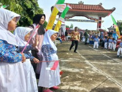 Anak Sekolah Antusias Sambut Pembukaan TMMD