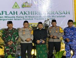 Hadiri Wisuda Madrasah Aliyah Pondok Pesantren Tremas, Ini Harapan Dandim 0801/Pacitan