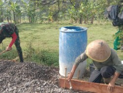 Persiapan Cor, Satgas TMMD Pasang Begesting