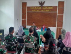 Tumbuhkan Rasa Kebersamaan, Danramil 04/Jebres Berikan Arahan dalam Pertemuan Rutin Persit Ranting 05