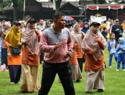 Dandim Ponorogo Ikuti Senam Sehat Dalam Rangka Milad Yayasan Qurrata A’yun ke 25 Tahun 2025