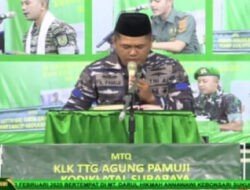 Prajurit Ditlat Kodiklatal Klk Agung Juara 3 MTQ Ke-2 TNI-Polri Wilayah Jawa Timur