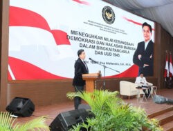 Menko Yusril Menjelaskan Penguatan Ideologi Pancasila hingga Penegakan Hukum