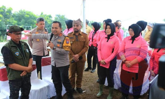 Bhayangkari PD Jawa Timur Wujudkan Ketahanan Pangan Nasional Melalui Program P2L di Kota Wisata Batu