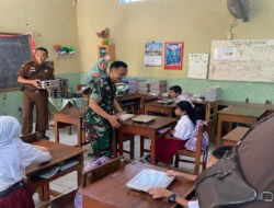 Sukseskan Program Pemerintah, Babinsa Kepatihan Wetan Bersama Pengawai Kejaksaan Negeri Surakarta Bantu Distribusi Makan Bergizi Gratis