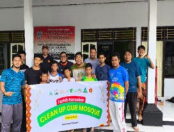 Dompet Dhuafa Bali Selenggarakan Tarhib Ramadan: Clean Up Our Mosque di Kabupaten Jembrana