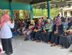 Satgas TMMD Gandeng Dinas Koperasi dan UKM Adakan Penyuluhan Pengembangan UMKM Desa Kali Nanas