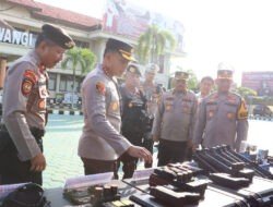 Jelang Ramadhan Polresta Banyuwangi Luncurkan Tim Patroli Samapta Presisi