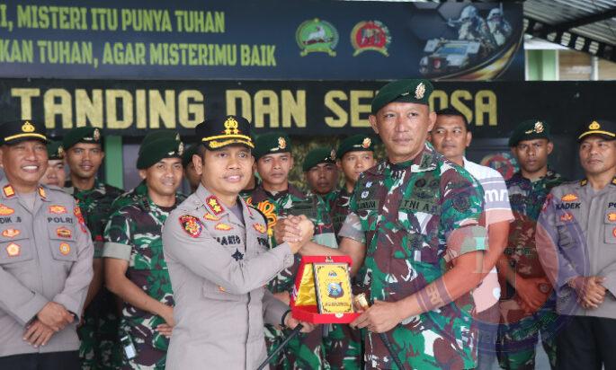 Soliditas TNI Polri di Bondowoso, Siap Wujudkan Kondusifitas Pasca Pelantikan Kepala Daerah