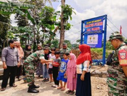 Sebanyak 740 Petani Ds. Tunggul bisa kembali tersenyum, Saluran air di resmikan hari ini