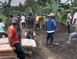 Sasaran Fisik TMMD di Kalinanas terus di kebut