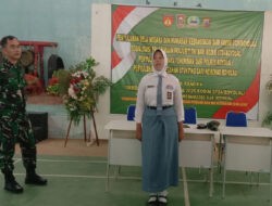 Antusiasnya Siswa SMA N I Wonosegoro Ikuti Sosialisasi Dari Satgas TMMD