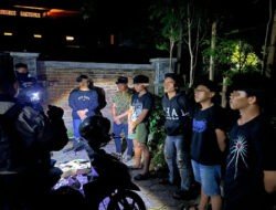 Patroli Perintis Presisi Polresta Banyuwangi Amankan Pemuda Diduga Pesta Miras