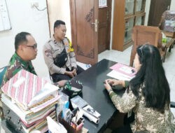 Babinsa Kratonan Bersama Lurah dan Bhabinkamtibmas Duduk Bersama Bahas Situasi Kewilayahan