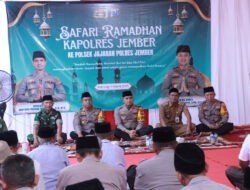 Pererat Silaturahmi dan Jaga Kamtibmas, Polres Jember Gelar Safari Ramadan