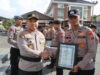 Tim Banjari Polres Pamekasan Raih Juara 1 Festival Solawat se Jatim