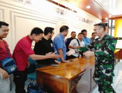 Bangun Komunikasi, Dandim Sragen silaturahmi dengan wartawan