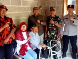 Hadiri Serah Terima Bantuan Rumah Untuk Veteran, Ini Harapan Danramil 0801/12 Pringkuku