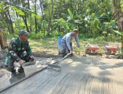 Sebelum Kering Betonisasi Harus Dibatik