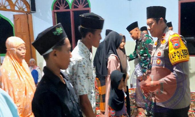 Danramil 0801/03 Arjosari Melaksanakan Kegiatan Safari Ramadhan Bersama Forkopimca Arjosari