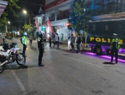 Ciptakan Situasi Kondusif di Bulan Ramadhan Polres Sumenep Patroli Sahur