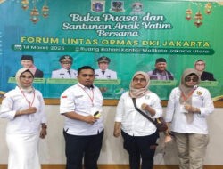 FLO Jakarta Utara, Hadiri Undangan Bukber dan Santunan Yatim