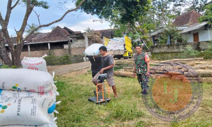 Bulog Beli Gabah Petani, Babinsa Ponorogo Lakukan Pendampingan