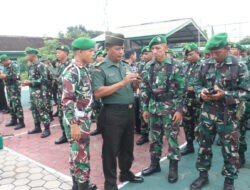 Cegah Judi Online di Kalangan Prajurit, Kodim Ngawi Gelar Pemeriksaan Handphone Secara Rutin