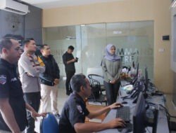 Mudik Aman Polres Nganjuk Maksimalkan CCTV Command Center dan Layanan Publik