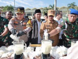 Sepanjang Ramadhan Polres Jember Berhasil Sita Puluhan Ribu Botol Miras dan Okerbaya